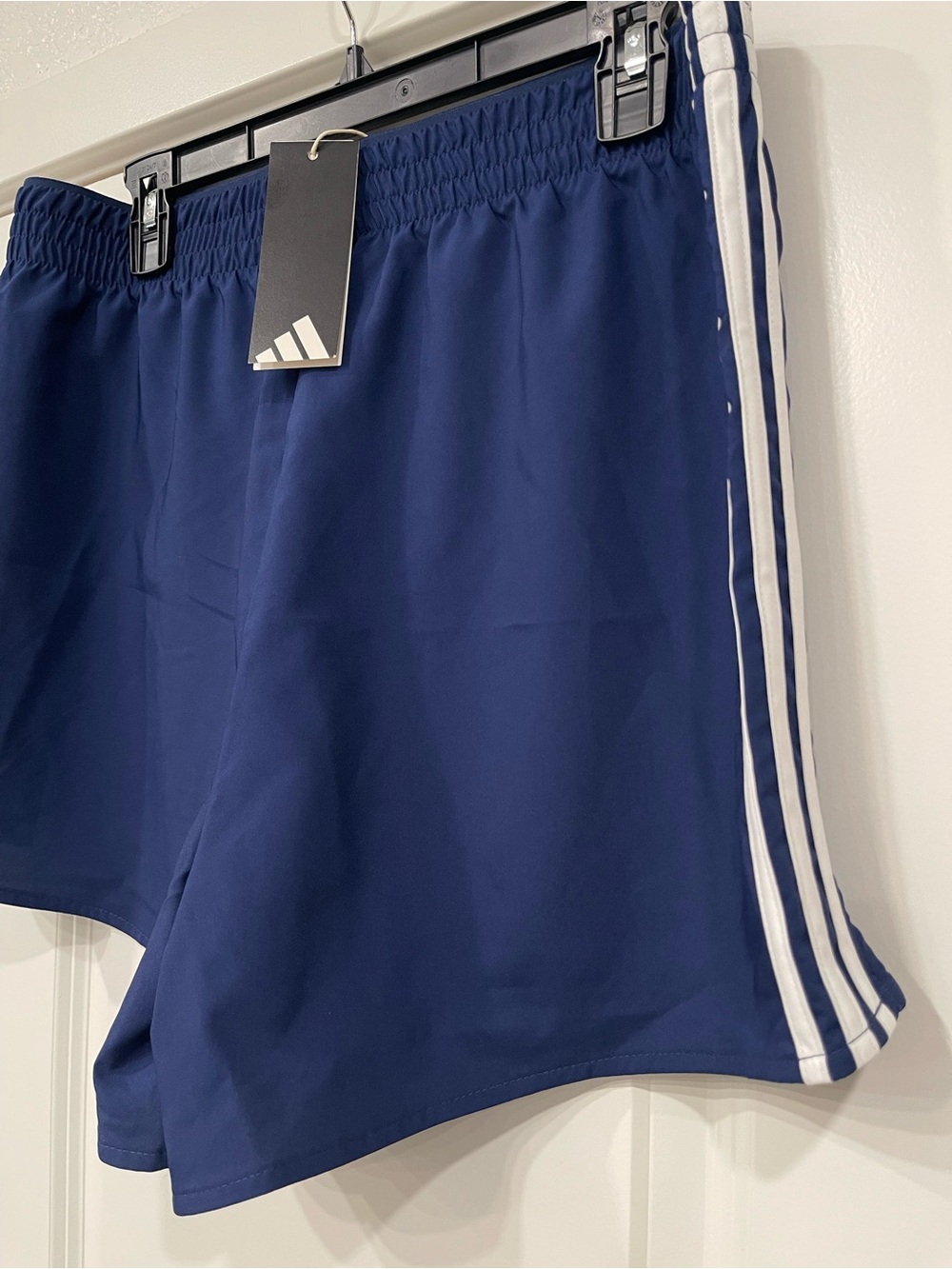 adidas 3-Stripes High-Rise Training Shorts Women's L New with Tags - Picture 10 of 12